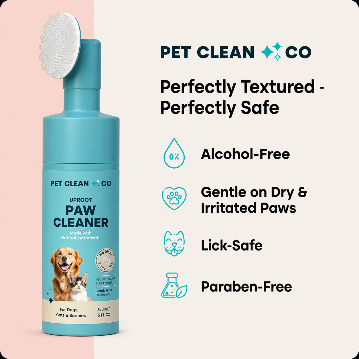 Paw Cleaner - Rinse-Free Foam Cleanser™