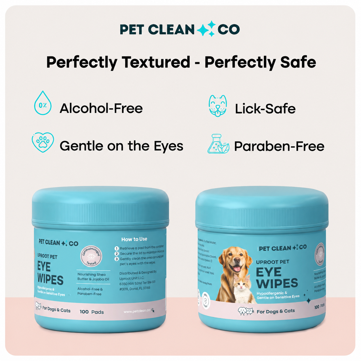 Eye Wipe Pads™